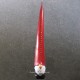 32cm Tall Red Christmas Gonk Advent Taper Candles 